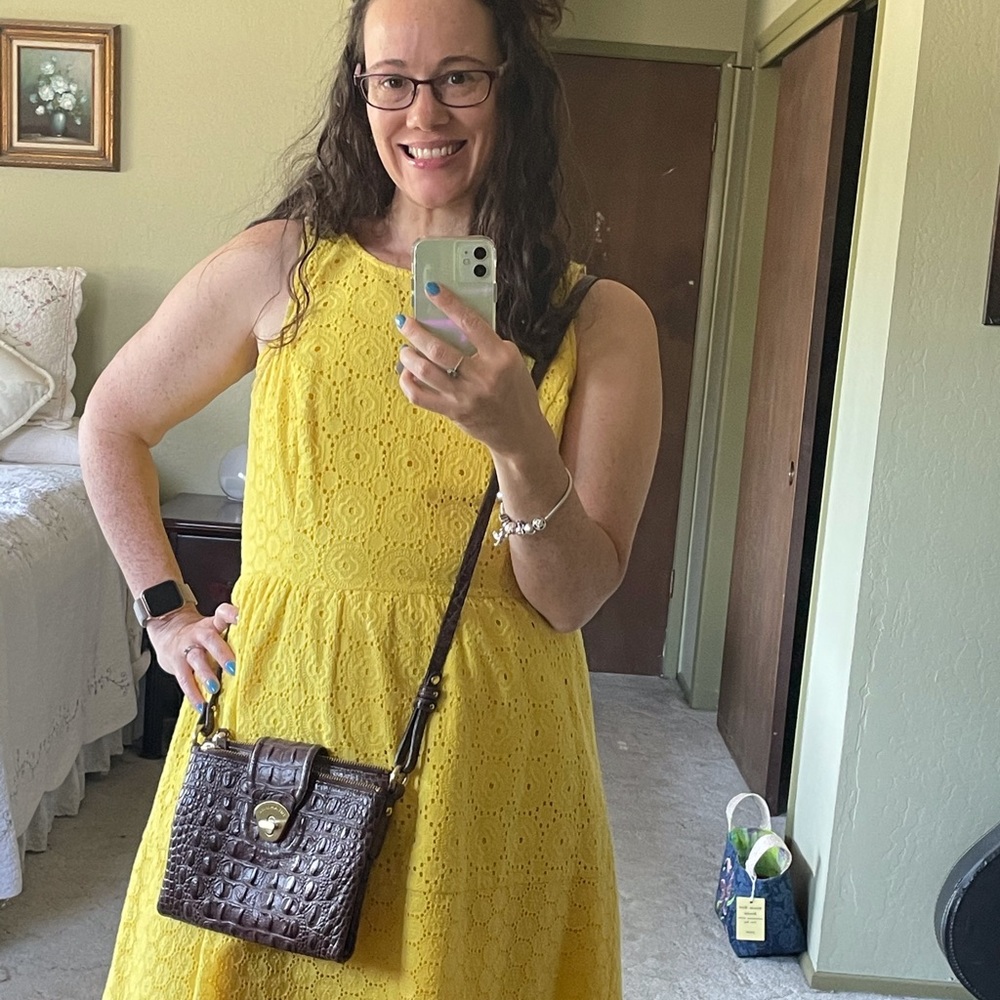 Brahmin Purple Crossbody